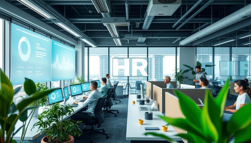 HR technology enhancing employee well-being